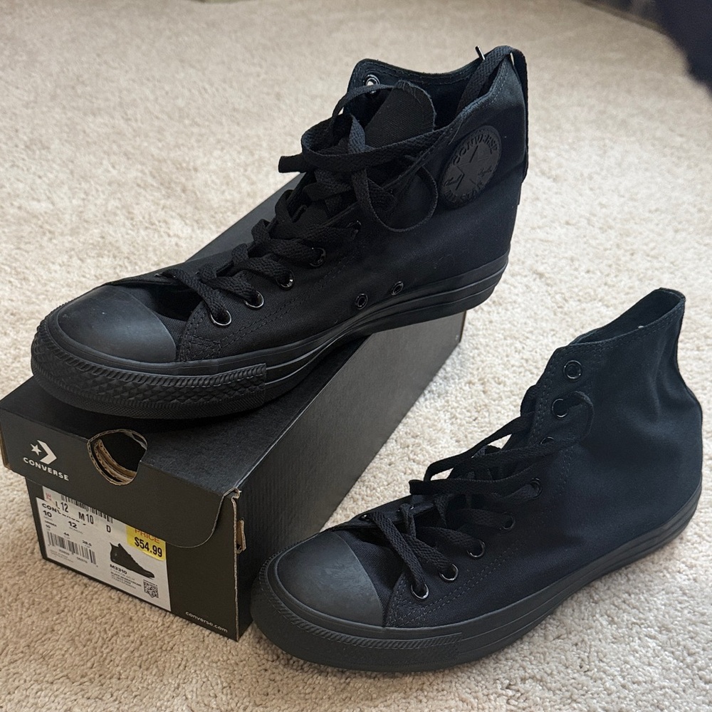 Converse All Star High Top Sneakers - Black